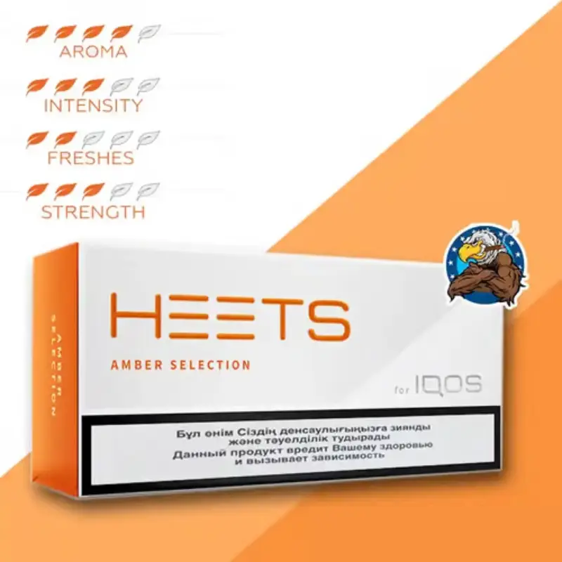 IQOS Heets Amber Selection Parliament